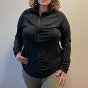 NWT Skechers GO WALK Black Full Zip Track Jacket with Back Mesh Insets size 3X